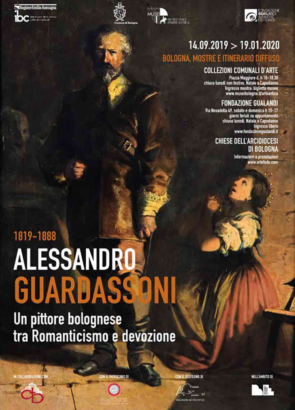 Mostra Alessandro Guardassoni (1819-1888). Un pittore bolognese tra romanticismo e devozione Bologna