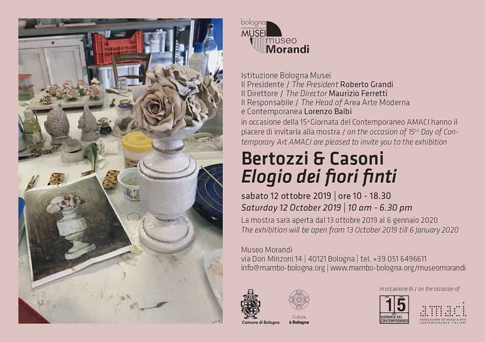Mostra Bertozzi & Casoni. Elogio dei fiori finti Bologna