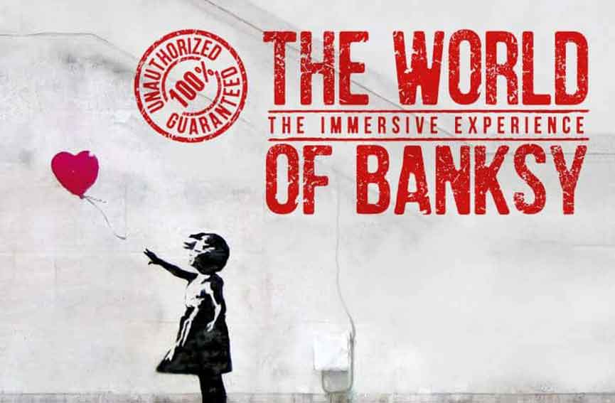Mostra The World of Banksy – The Immersive Experience a Bologna
